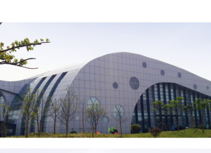 湘潭会议中心外景网架工程